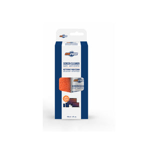 Emzone Travel Screen Cleaning Kit - Includes 100ml Screen Cleaner - 1 Microfibre Cloth - 6 Screen Cleaning Wipes Alcohol & Ammonia Free