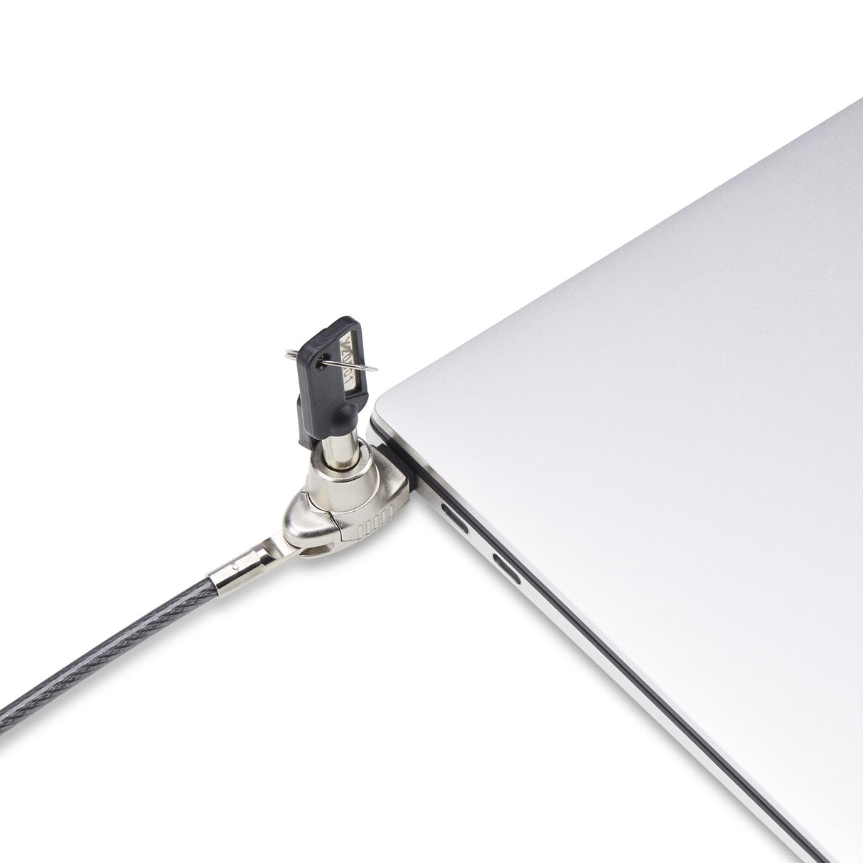 StarTech.com Slim Lock Noble Wedge® Slot Compatible, 5ft (1.5m) Locking Cable, Anti-Theft Security For Laptop/Notebook, Cut-Resistant Steel Cable, Keyed Lock, TAA
