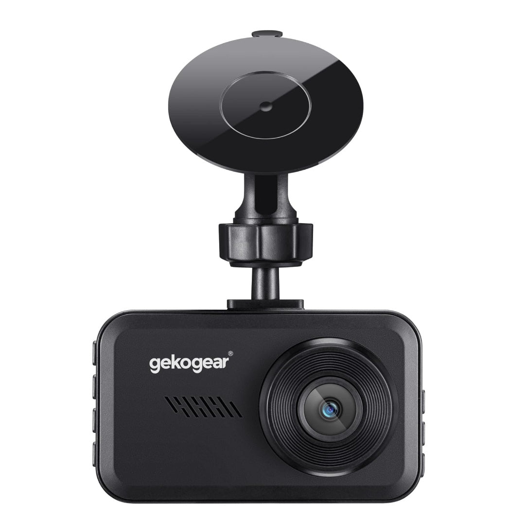 GekoGear Dashcam - Orbit D111 1080p HD 140 Degree Wide Angle G-Sensor 32GB MicroSD Included (support up to 64GB) - Black