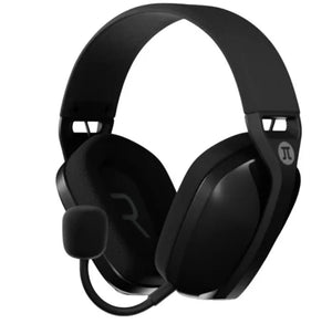 Primus Gaming Headset with Boom Mic Detachable - Arcus 360BT Bluetooth or 2.4Ghz with Dongle 25Hr Playtime Noise Isolating Headphone - Black