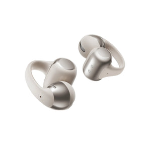 Shokz OpenDots ONE GREY True Wireless Earbuds Clip On Nickel Titanium Ultra Lightweight Compact Bass Power Wireless Charge Case 40hr Playtime