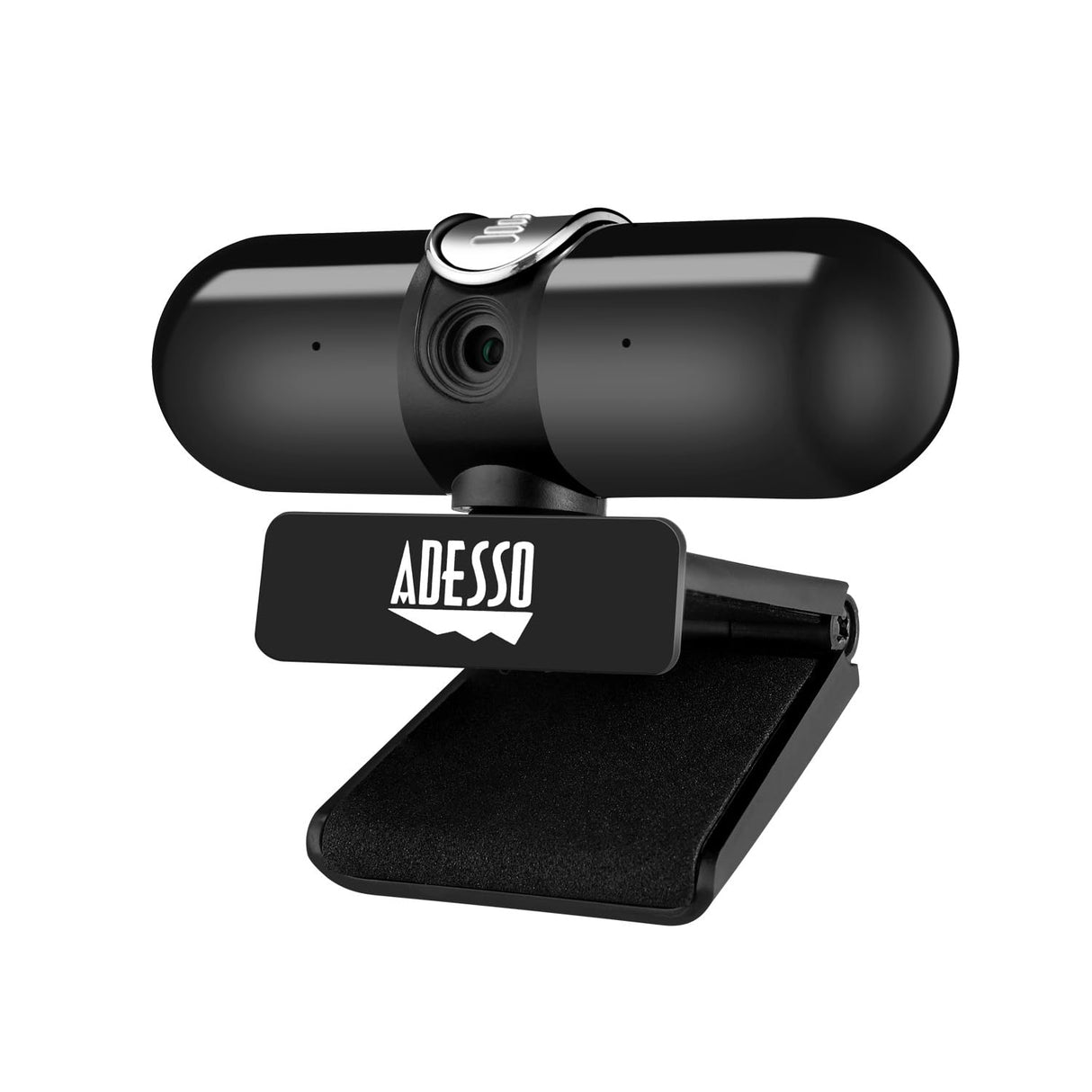 Adesso Webcam CyberTrack H7 2K (4MP) QUAD HD with Built-in Dual Microphone & Privacy Shuter (TAA Compliant)