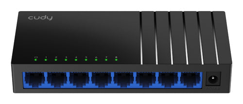 Cudy GS108D network switch Unmanaged Gigabit Ethernet (10/100/1000) Black
