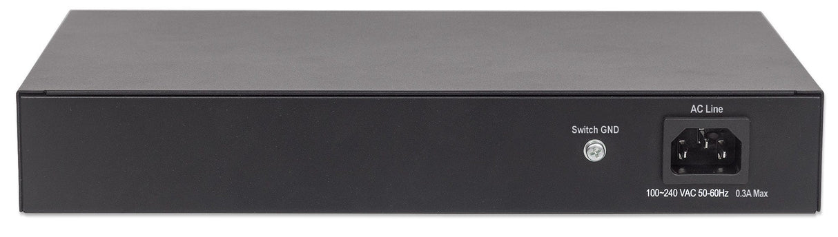 Intellinet 24-Port Gigabit Ethernet Switch, 24 x 10/100/1000 Mbit/s RJ45-Ports, IEEE 802.3az (Energy Efficient Ethernet), Desktop, 19" Rackmount, Metal