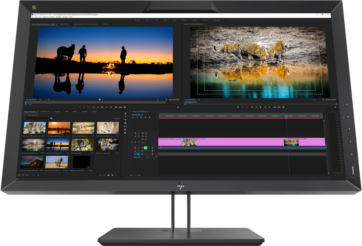 HP DreamColor Z27x G2 Studio computer monitor 68.6 cm (27") 2560 x 1440 pixels Quad HD LED Black