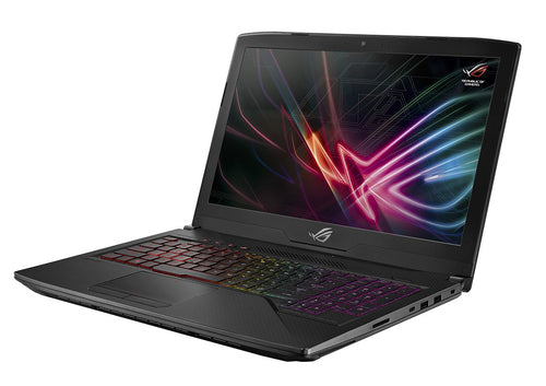 ASUS ROG Strix GL503GE-Q72SP-CB Scar Edition Intel® Core™ i7 i7-8750H Laptop 39.6 cm (15.6") Full HD 16 GB DDR4-SDRAM 1.25 TB Hybrid-HDD+SSD NVIDIA® GeForce® GTX 1050 Ti Wi-Fi 5 (802.11ac) Windows 10 Pro Black