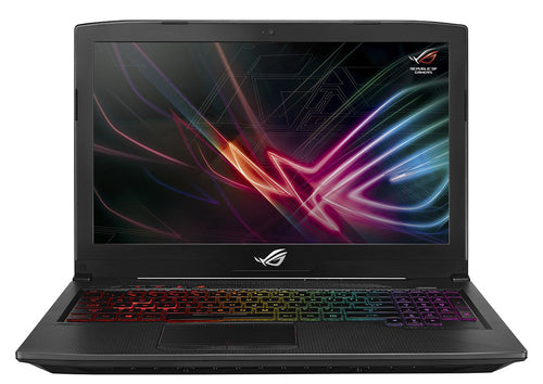 ASUS ROG Strix GL503GE-Q72SP-CB Scar Edition Intel® Core™ i7 i7-8750H Laptop 39.6 cm (15.6") Full HD 16 GB DDR4-SDRAM 1.25 TB Hybrid-HDD+SSD NVIDIA® GeForce® GTX 1050 Ti Wi-Fi 5 (802.11ac) Windows 10 Pro Black