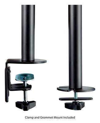 3M MM200B monitor mount / stand 72.4 cm (28.5") Desk Black