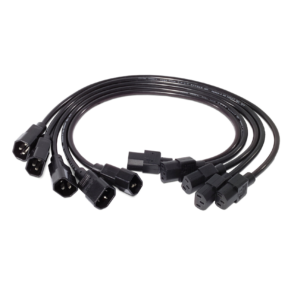 APC Power Cord Kit (5 ea), C13 to C14, 0.6m