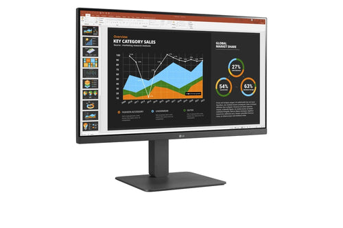 LG 27BR650B-C computer monitor 68.6 cm (27") 1920 x 1080 pixels Full HD LED Grey