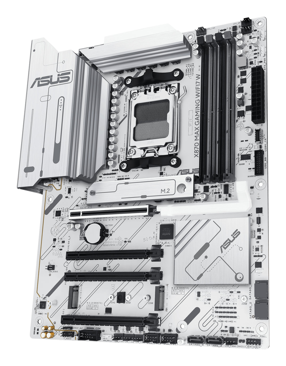 ASUS X870 MAX GAMING WIFI7 W AMD X870 Socket AM5 ATX