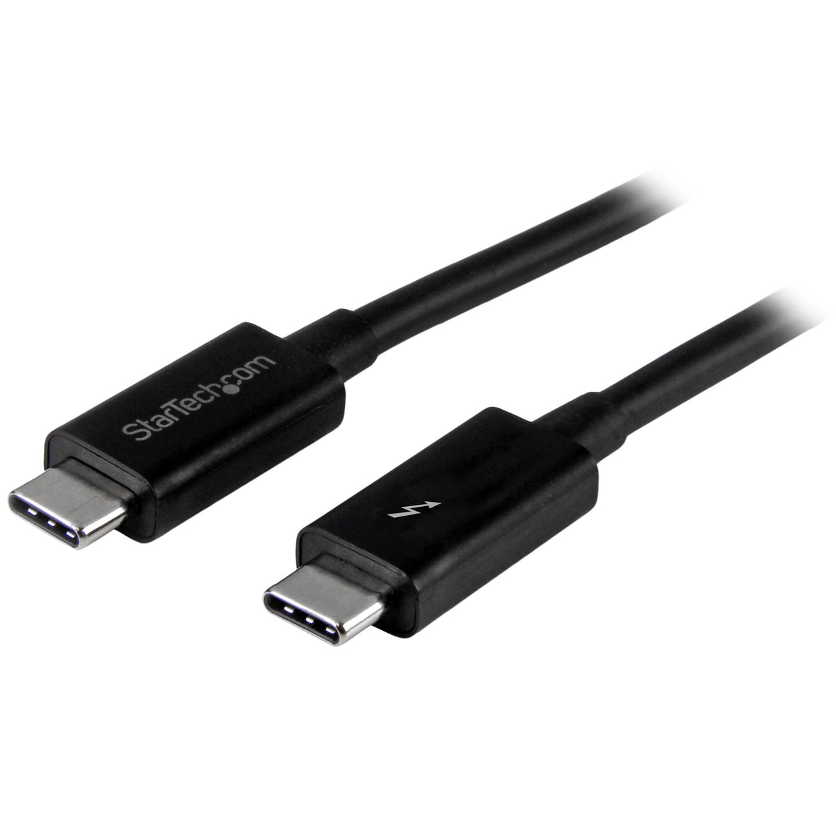 StarTech.com 3.3ft (1m) Thunderbolt 3 Cable, 20Gbps, 100W PD, 4K, Thunderbolt Certified, Compatible with Thunderbolt 4/USB 3.2/DisplayPort