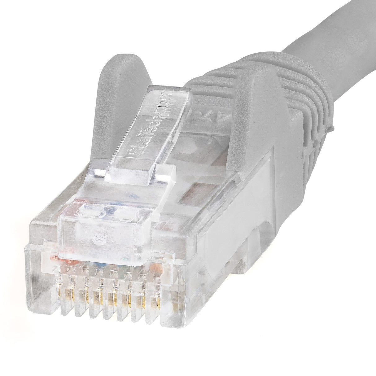 StarTech.com 10ft CAT6 Cable - Gray CAT6 Ethernet Cable - Gigabit Ethernet Wire - 250MHz 100W PoE RJ45 UTP CAT 6 Network/Patch Cord Snagless - Individually Tested