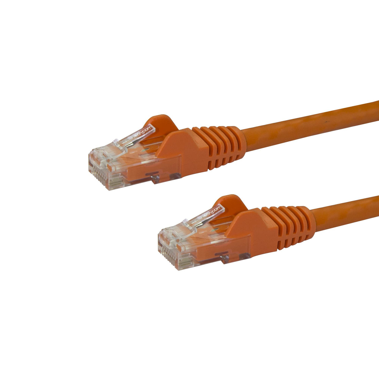 StarTech.com 50ft CAT6 Ethernet Cable - Orange CAT 6 Gigabit Ethernet Wire -250MHz 100W PoE RJ45 UTP Network/Patch Cord Snagless w/Strain Relief Individually Tested