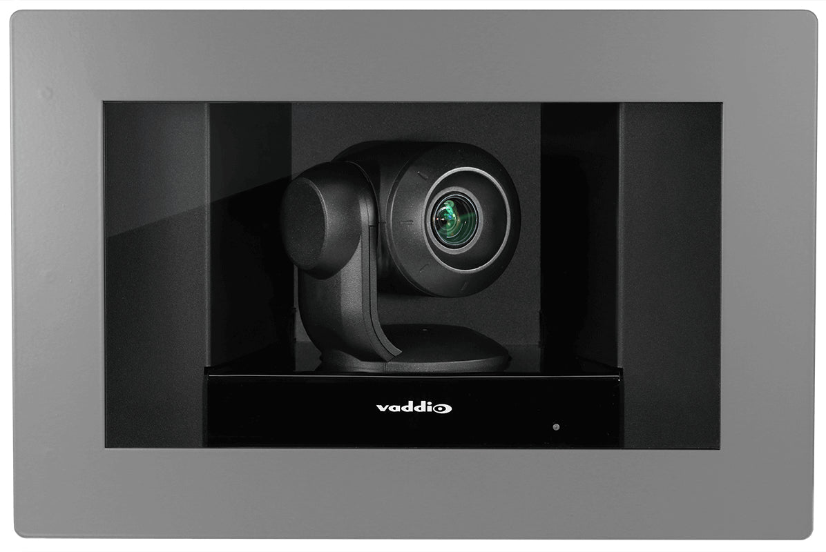 Vaddio RoboSHOT IW Clear Glass PTZ Camera 2.38 MP Grey 1920 x 1080 pixels 60 fps CMOS 25.4 / 2.8 mm (1 / 2.8")
