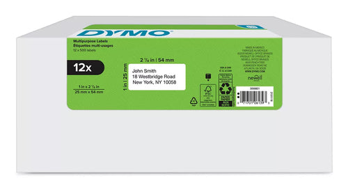 DYMO 2050821 printer label White Self-adhesive printer label