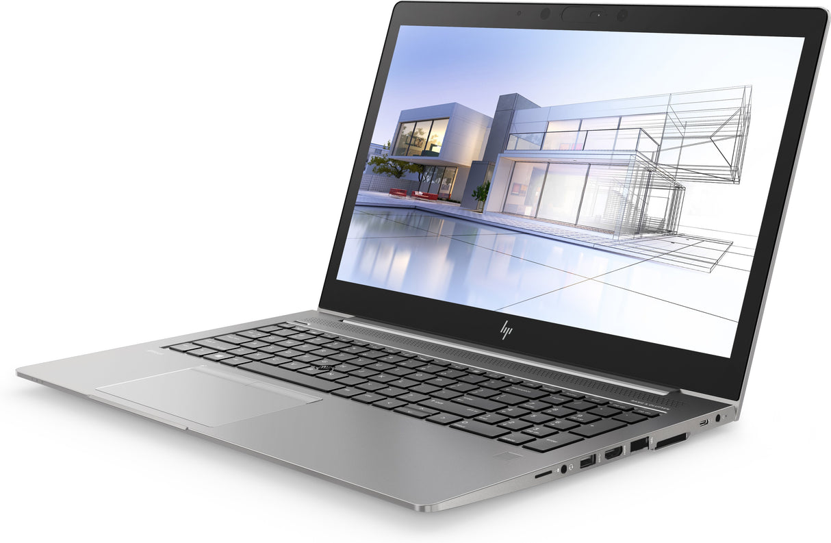 HP ZBook 15u G5 Intel® Core™ i7 i7-8650U Mobile workstation 39.6 cm (15.6") 4K Ultra HD 16 GB DDR4-SDRAM 512 GB SSD AMD Radeon Pro WX 3100 Wi-Fi 5 (802.11ac) Windows 10 Pro Grey