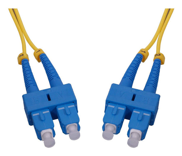Intellinet 760836 InfiniBand/fibre optic cable 2 m SC SMF Yellow