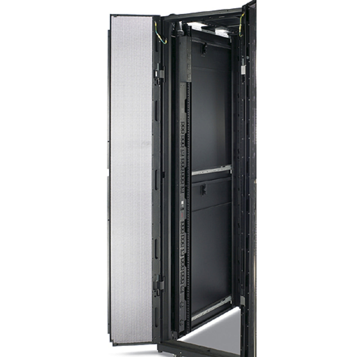 APC AP7869B power distribution unit (PDU) 30 AC outlet(s) 0U Black