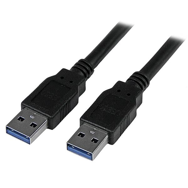 StarTech.com 6 ft Black SuperSpeed USB 3.0 (5Gbps) Cable A to A - M/M