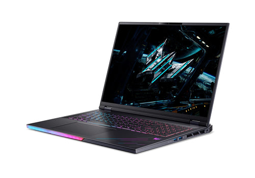 Acer Predator PH18-73-95CP Intel Core Ultra 9 275HX Laptop 45.7 cm (18") WQXGA 64 GB DDR5-SDRAM 2 TB SSD NVIDIA GeForce RTX 5080 Wi-Fi 7 (802.11be) Windows 11 Home Black