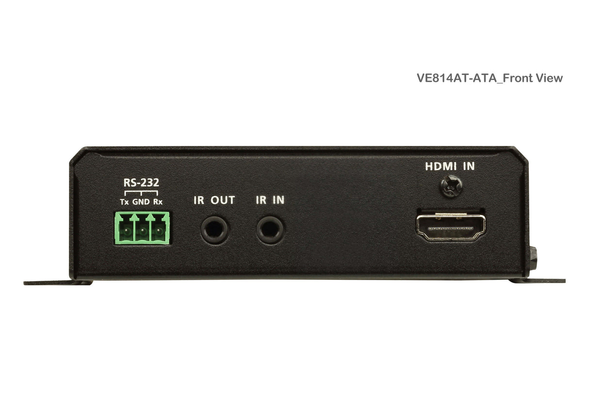 ATEN VE814AT AV extender AV transmitter Black
