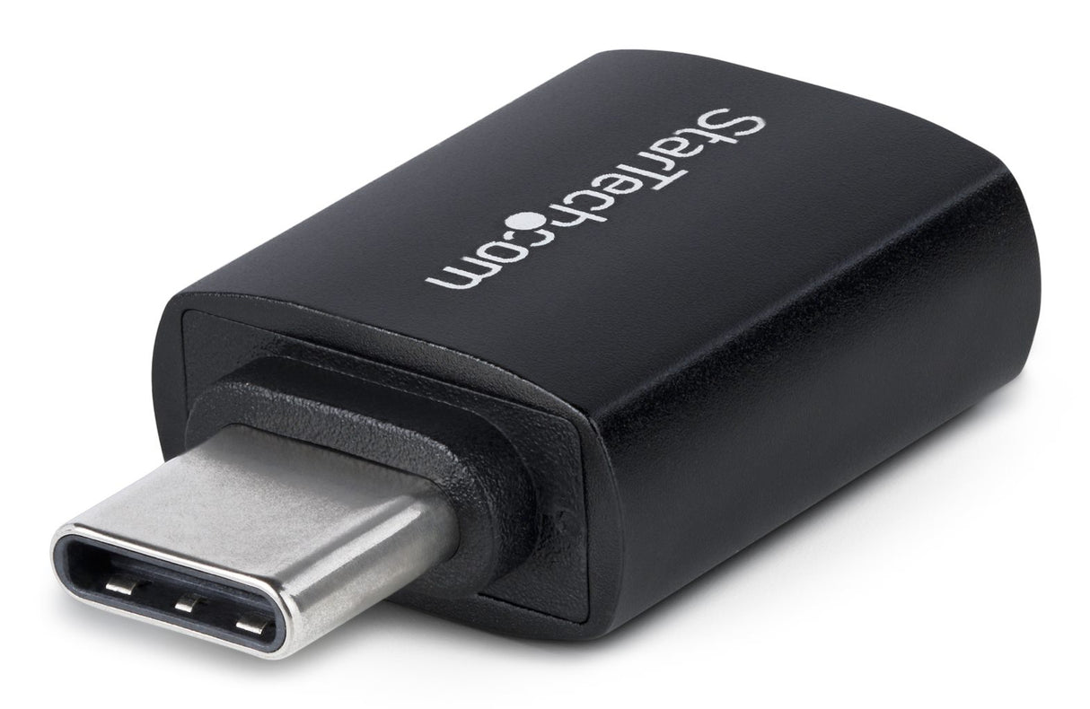 StarTech.com USB-C to USB-A Adapter, USB 5Gbps, 3A, USB-C Male to USB-A Female Converter, Durable Metal Housing - Thunderbolt Compatible