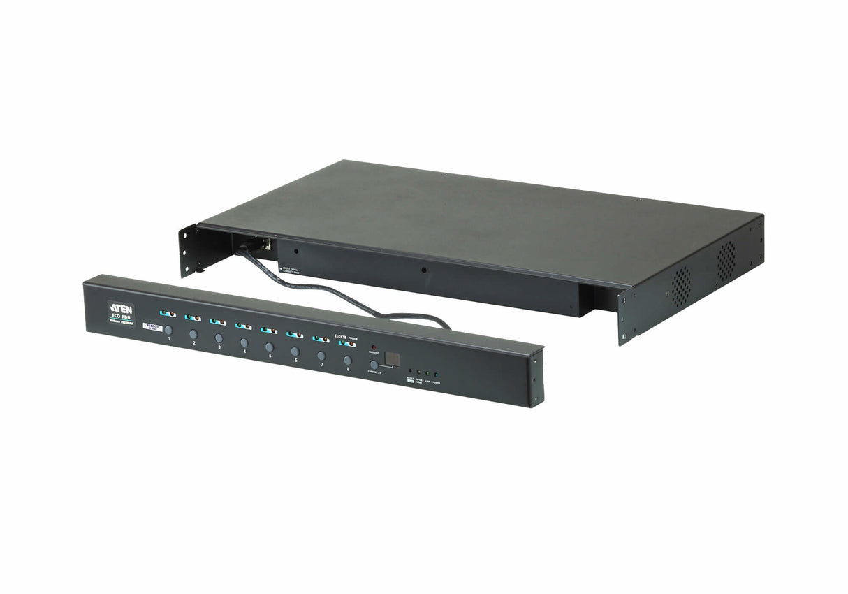 ATEN PE6108AV power distribution unit (PDU) 8 AC outlet(s) 1U Black