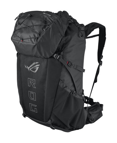 ASUS ROG Archer ErgoAir backpack Gaming backpack Black EVA (Ethylene Vinyl Acetate), Lycra, Nylon