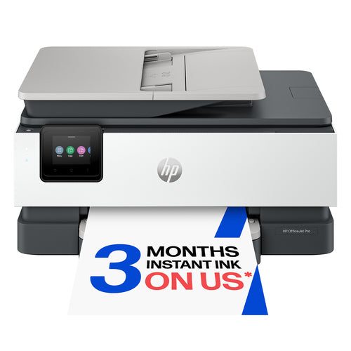 HP OfficeJet Pro Wireless Color Printer, Instant Ink; Two-sided printing