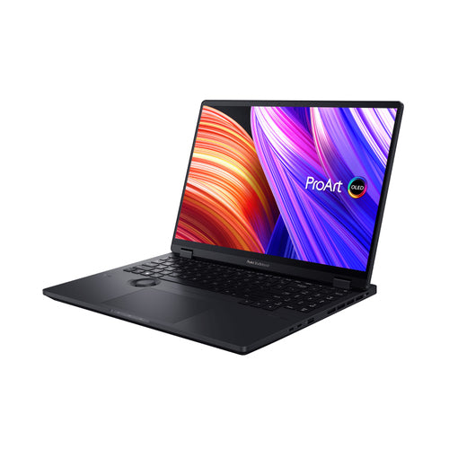 ASUS ProArt StudioBook 16 OLED H7604JI-XS91T-CA Intel® Core™ i9 i9-13980HX Laptop 40.6 cm (16") Touchscreen 3.2K 32 GB DDR5-SDRAM 1 TB SSD NVIDIA GeForce RTX 4070 Wi-Fi 6E (802.11ax) Windows 11 Pro Black