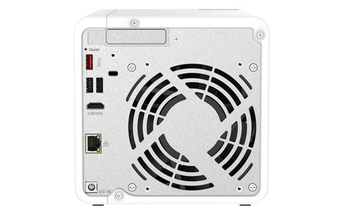 QNAP TS-462-4G NAS Tower Intel® Celeron® N4505 4 GB DDR4 0 TB QNAP QTS White