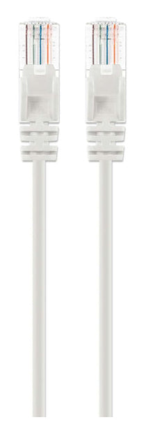 Intellinet 745789 networking cable White 0.15 m Cat6a U/UTP (UTP)