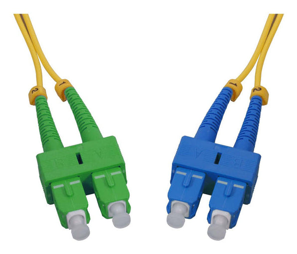 Intellinet 752527 InfiniBand/fibre optic cable 5 m SC SMF Yellow