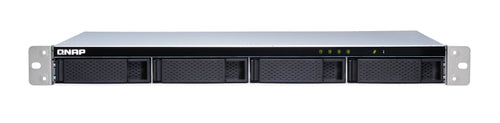 QNAP TL-R400S storage drive enclosure HDD/SSD enclosure Black, Grey 2.5/3.5"