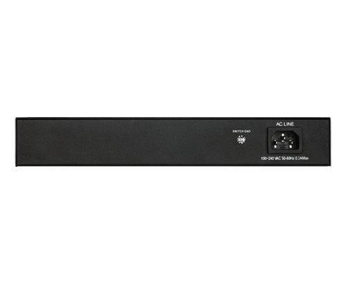 D-Link DGS-1016C network switch Unmanaged Gigabit Ethernet (10/100/1000) Black