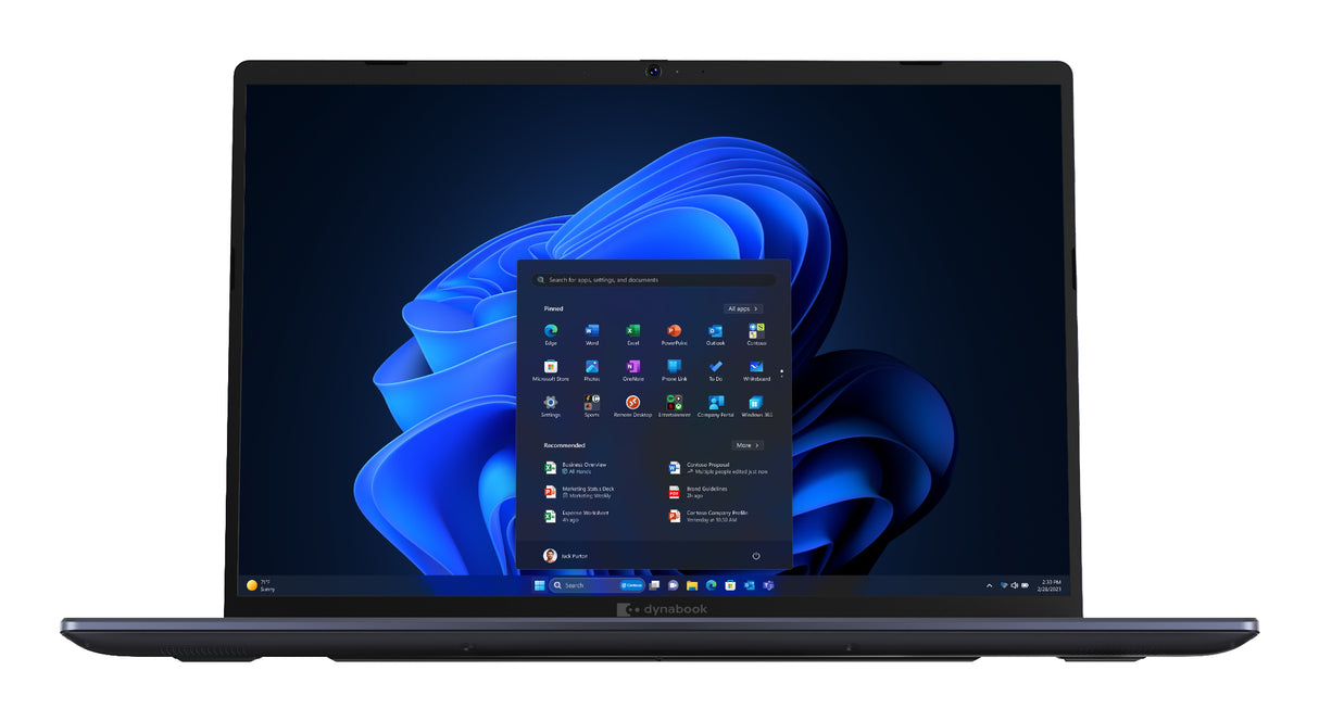 Dynabook Tecra A60-M Copilot+ PC Intel Core Ultra 7 155H Laptop 40.6 cm (16") Touchscreen WUXGA 64 GB DDR5-SDRAM 1 TB SSD Wi-Fi 6E (802.11ax) Windows 11 Pro Navy