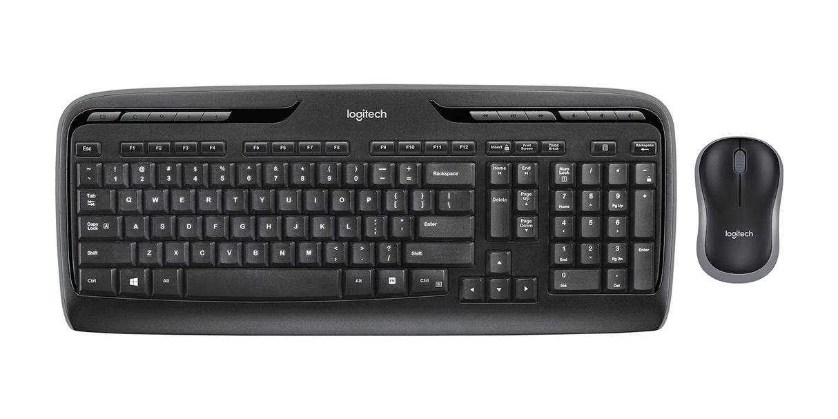Logitech 920-002836 keyboard Mouse included Office RF Wireless English Black