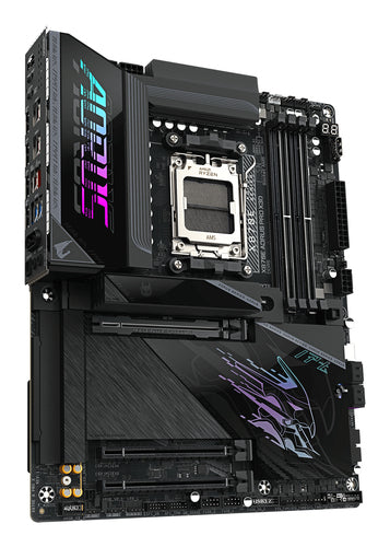 GIGABYTE X870E AORUS PRO X3D Motherboard - Supports AMD Ryzen 9000 CPUs, 18+2+2 Phases Digital VRM, up to 9000Hz DDR5 (OC), 2xPCIe 5.0 + 2xPCIe 4.0, Wi-Fi 7, 5GbE LAN, USB 4