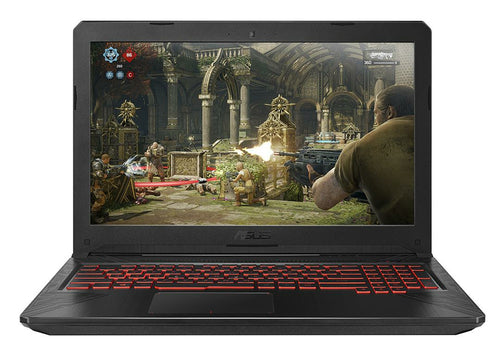 ASUS TUF Gaming FX504GD-Q52SP-CB laptop Intel® Core™ i5 i5-8300H 39.6 cm (15.6") Full HD 16 GB DDR4-SDRAM 1.25 TB Hybrid-HDD+SSD NVIDIA® GeForce® GTX 1050 Wi-Fi 5 (802.11ac) Windows 10 Pro Black