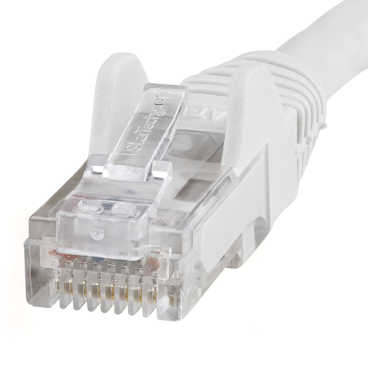 StarTech.com 50ft CAT6 Cable - White CAT6 Ethernet Cable - Gigabit Ethernet Wire - 250MHz 100W PoE RJ45 UTP CAT 6 Network/Patch Cord Snagless - Individually Tested