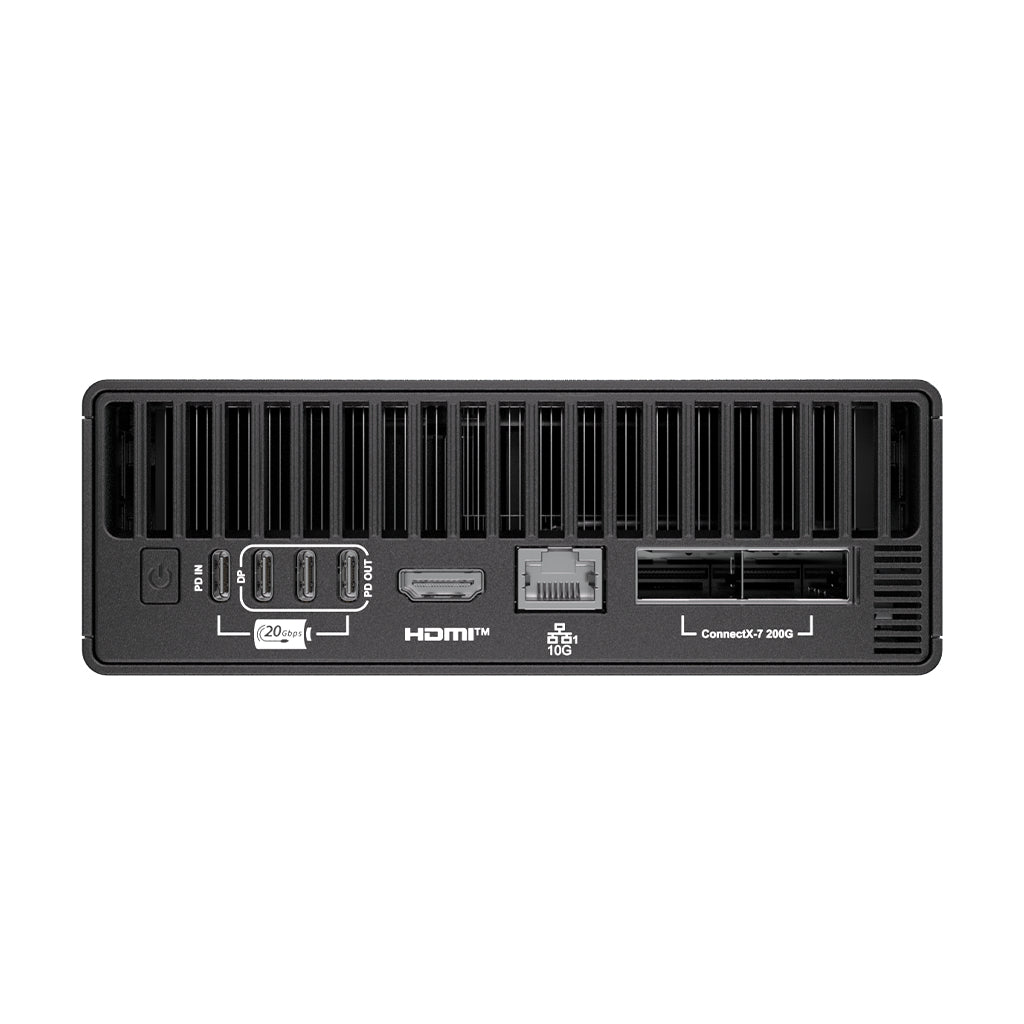 MSI EdgeXpert-01SKUS GB10 128 GB LPDDR5x-SDRAM 4 TB SSD DGX OS Mini PC Black
