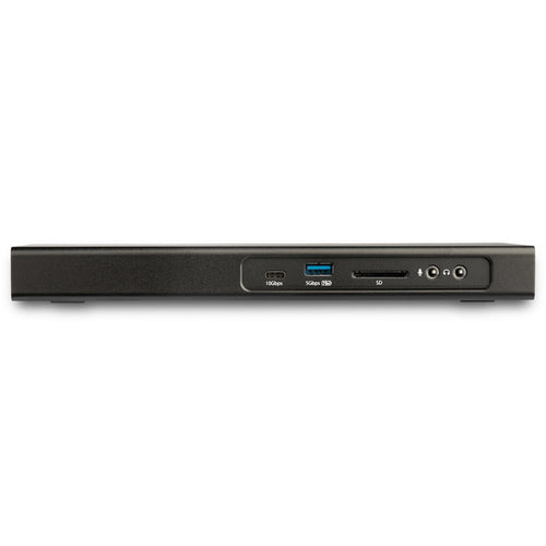 StarTech.com Thunderbolt 3 Dock - Dual Monitor 4K 60Hz TB3 Laptop Docking Station with DisplayPort - PCIe M.2 NVMe SSD Enclosure - 85W Power Delivery - SD 4.0, 10Gbps USB-C, 2 USB-A Hub - TAA