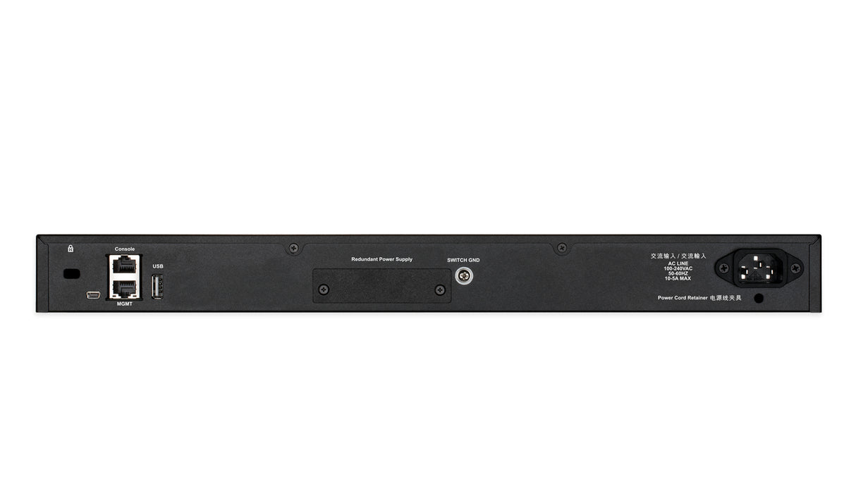 D-Link DGS-3130-54PS Managed L3 Gigabit Ethernet (10/100/1000) Power over Ethernet (PoE) Black, Grey