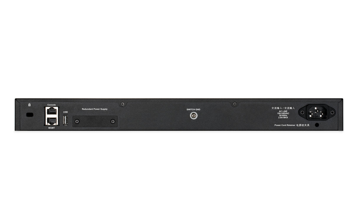 D-Link DGS-3130-54TS Managed L3 Gigabit Ethernet (10/100/1000) Black, Grey
