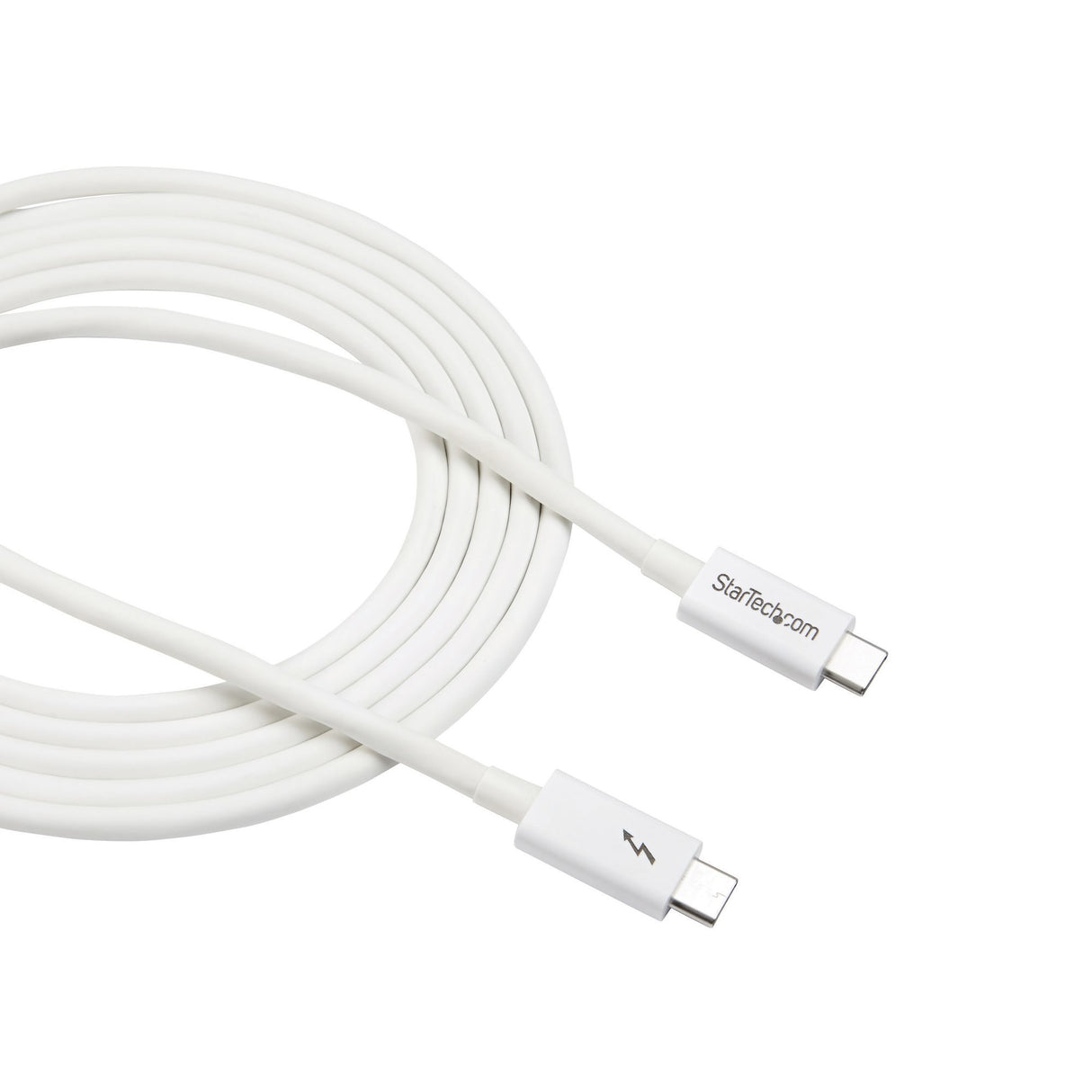 StarTech.com 6.6ft (2m) Thunderbolt 3 Cable, 20Gbps, 100W PD, 4K, Thunderbolt Certified, Compatible with Thunderbolt 4/USB 3.2/DisplayPort