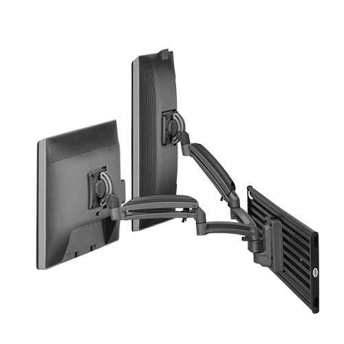 Chief KontourTM K1S Dynamic Slatwall Mount, 2 Monitors - K1S220B