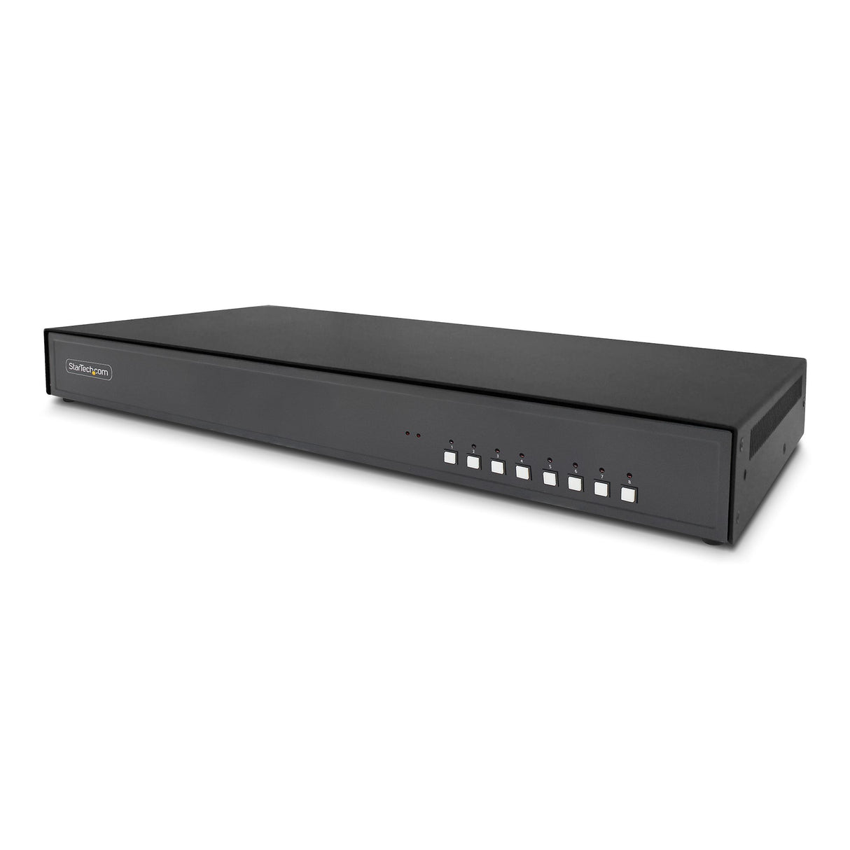 StarTech.com Secure 8-Port KVM Switch, DisplayPort, 4K 60Hz, NIAP 4.0 Desktop KVM, CAC, Metal Housing, Made in the USA