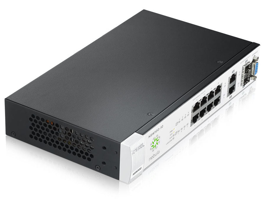 Zyxel NSW100-10 Managed L2 Gigabit Ethernet (10/100/1000) Black