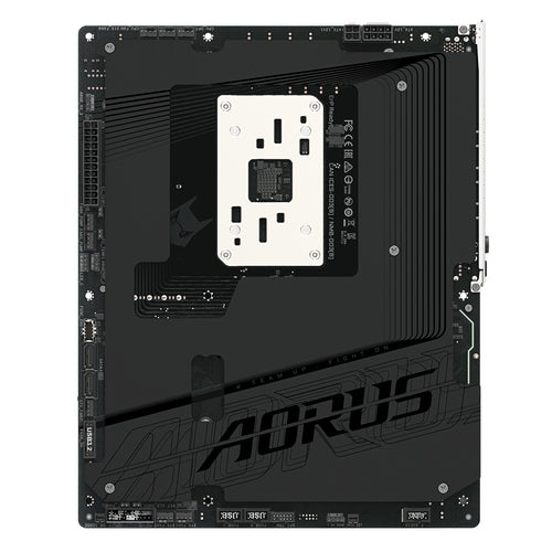 GIGABYTE B850 AORUS STEALTH Motherboard - AMD Ryzen 9000 Series CPUs, 14+2+2 Phases Digital VRM, up to 8200MHz DDR5 (OC), 2xPCIe 5.0 + 2xPCIe 4.0 M.2, WIFI 7, 5 GbE LAN, USB 3.2 Gen 2